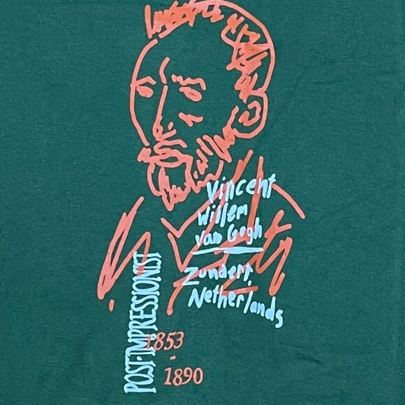 Vincent Van Gogh Graphic T-shirt size XL - Picture 5 of 5